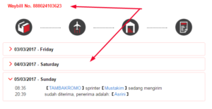 WWW.JET.CO.ID Cek Kiriman Tracking Resi Otomatis