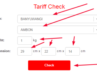 JET CO ID Express Services Tariff Check